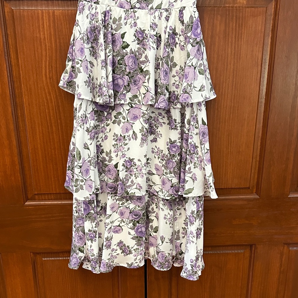 Altar’d State Lavender Lily Maxi Dress - Picture 8 of 11
